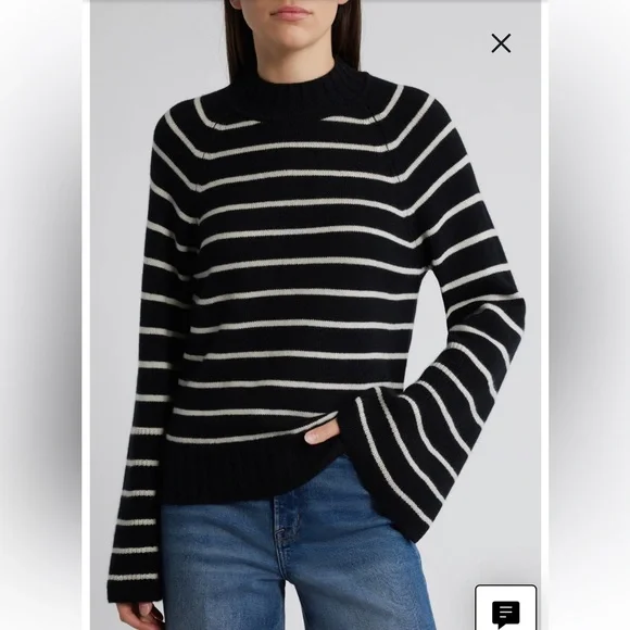 NWT Paige Laurel Sweater- cashmere